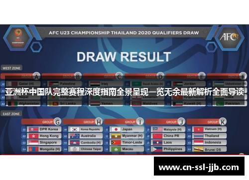 亚洲杯中国队完整赛程深度指南全景呈现一览无余最新解析全面导读